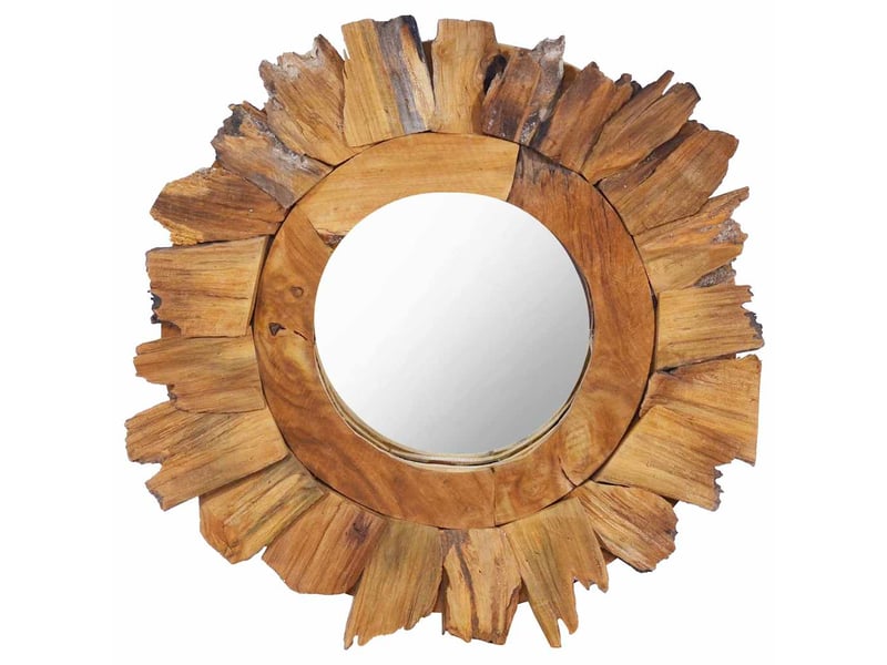  Miroir mural 40 cm teck rond cf62801  - Conforama B
