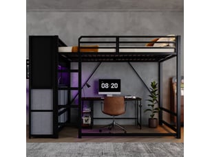 Lit mezzanine 120x200 cm    coloris bicolore