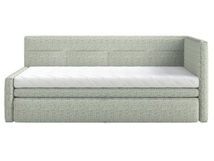 Lit simple 90x200 cm SELSEY Nesmi coloris vert