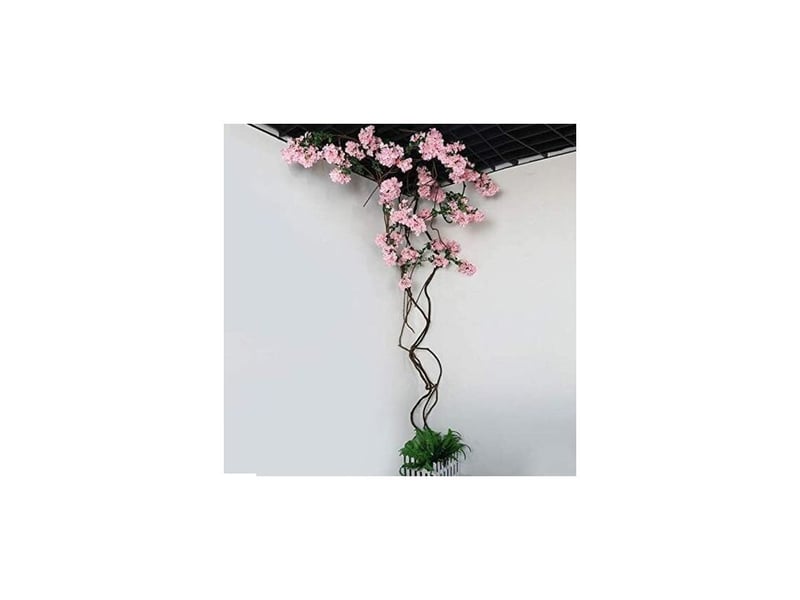  Sabir fleur artificielle cerisier 105 cm – branche en soie pour décoration murale – idéale pour mariages et événements festifs  - Conforama B