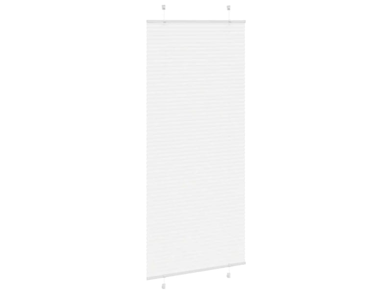  Store plissé, store de fenêtre blanc 90x200 cm largeur du tissu 89,4 cm polyester cf46769  - Conforama D