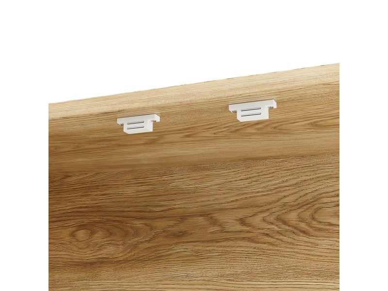  Buffet grand format 120x40x180 cm, meuble rangement cuisine avec led, usb, tiroirs, charge max 60kg, montage 60 min  - Conforama W