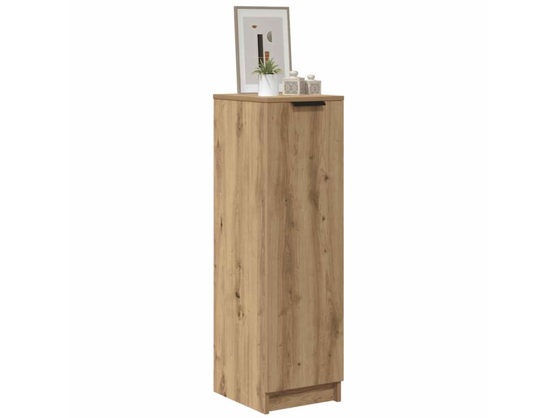  Meuble à chaussure | armoire à chaussures chêne artisanal bois d'ingénierie shl4538  - Conforama B