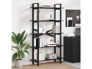 Étagère 5 niveaux, étagère de rangement 100 x 33,5 x 178 cm bois d'ingénierie shl7613