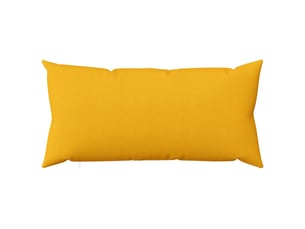 Lot de 2 housses de coussin heerlen jaune clair 40 x 70 cm tissu cf49141