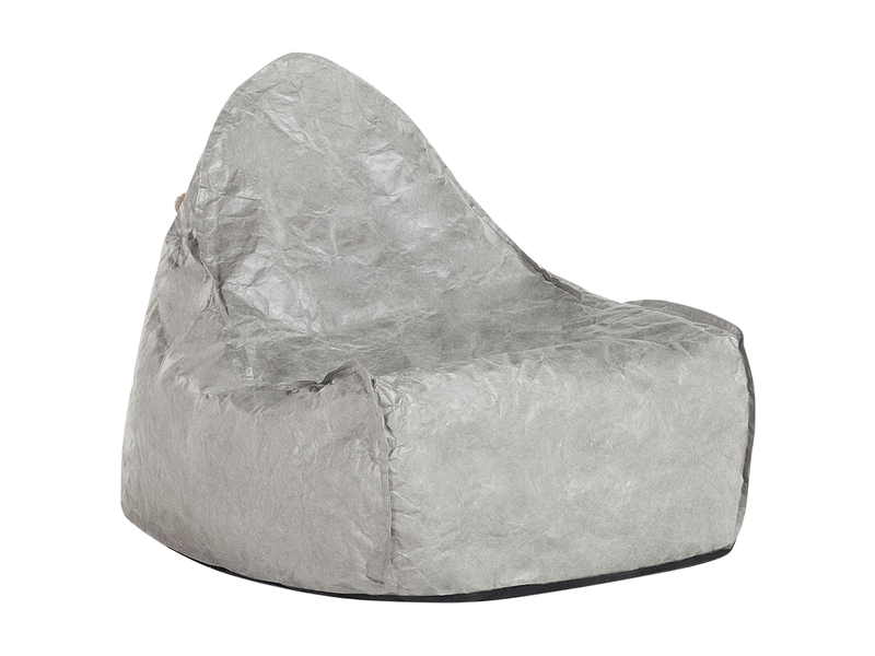  Housse de pouf drop 63 cm 75 cm gris  - Conforama A