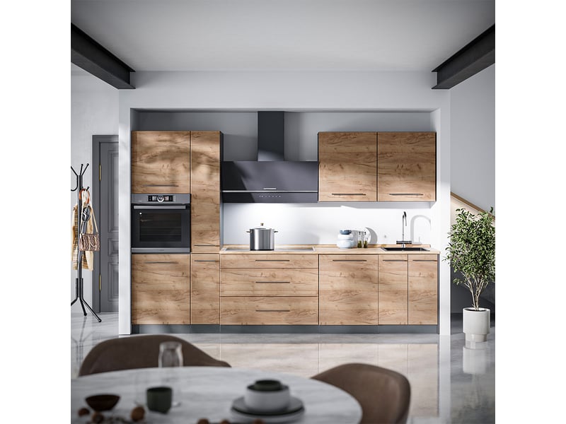  Vicco elément haut de cuisine, chêne de force doré, 60cm  - Conforama E