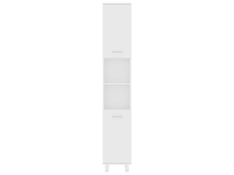  Ensemble de meubles de salle de bain 3pcs blanc bois ingénierie cf63849  - Conforama E