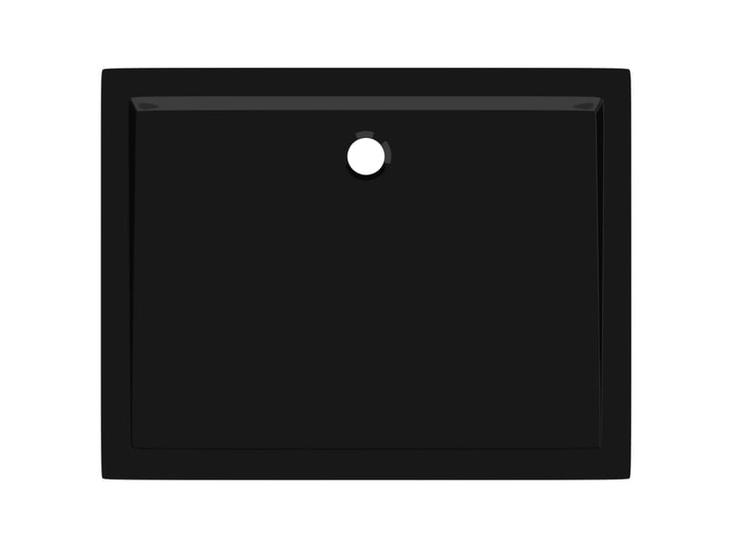  Receveur de douche base de douche bac de douche salle de bain toilette salle d’eau maison intérieur rectangulaire 80x100 cm abs noir 02_0001956  - Conforama D