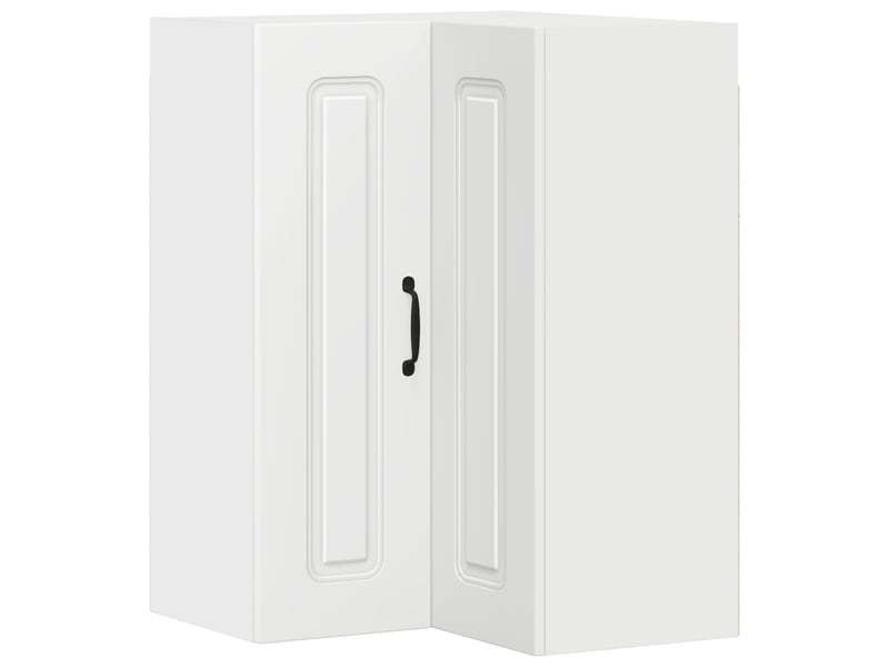 Meuble mural de cuisine | armoire de cuisine blanc 57x57x80cm - Conforama A