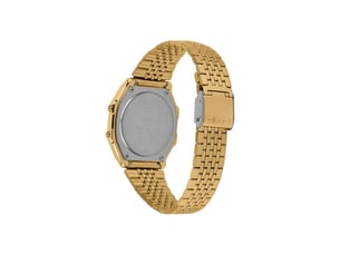 Montre connectée casio vintage abl-100weg-9aef dorée bluetooth bracelet métal