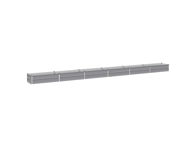  Jardinière - jardin surélevé gris 480 x 40 x 24 cm acier laminé à froid  - Conforama A