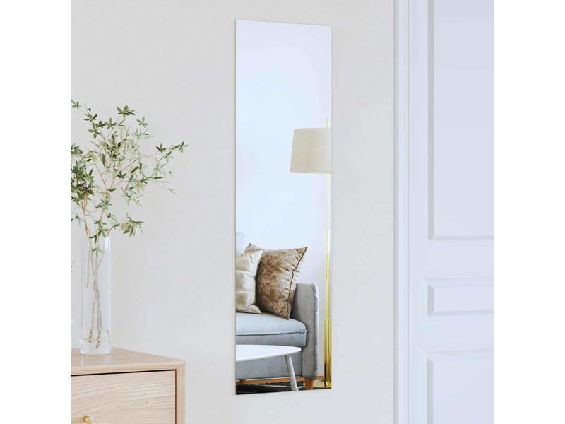 Miroir mural rectangulaire 30 x 100 cm verre trempé cf62860  - Conforama B