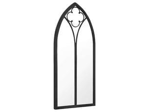 Miroir rectangulaire à fixer coloris noir <strong></strong>  <strong></strong> - 70 cm x 30 cm