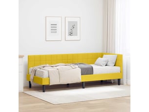 Lit simple 80x200 cm    coloris jaune