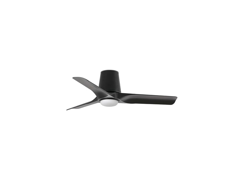  Faro hey ventilateur de plafond led hey tub 90 cm noir mat cct  - Conforama A
