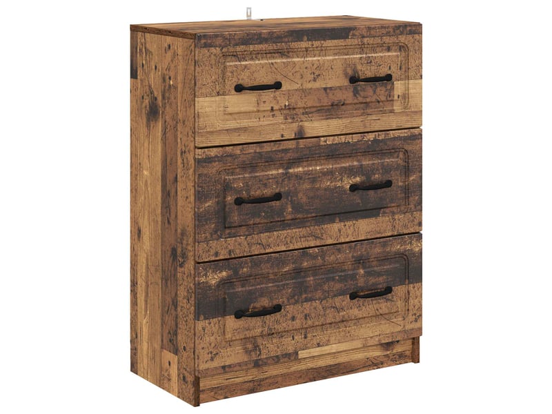  Armoire de rangement bureau, armoire à tiroirs 66 x 34,5 x 87 cm bois d'ingénierie shl9826  - Conforama A