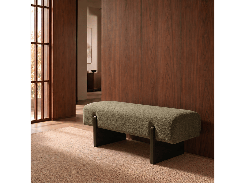 Banc en tissu bouclette vert vintage vog 1VOGTBVV - Conforama D