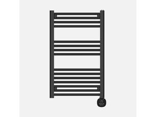 Sèche-serviettes électrique fabrilamp scuti 500 w noir