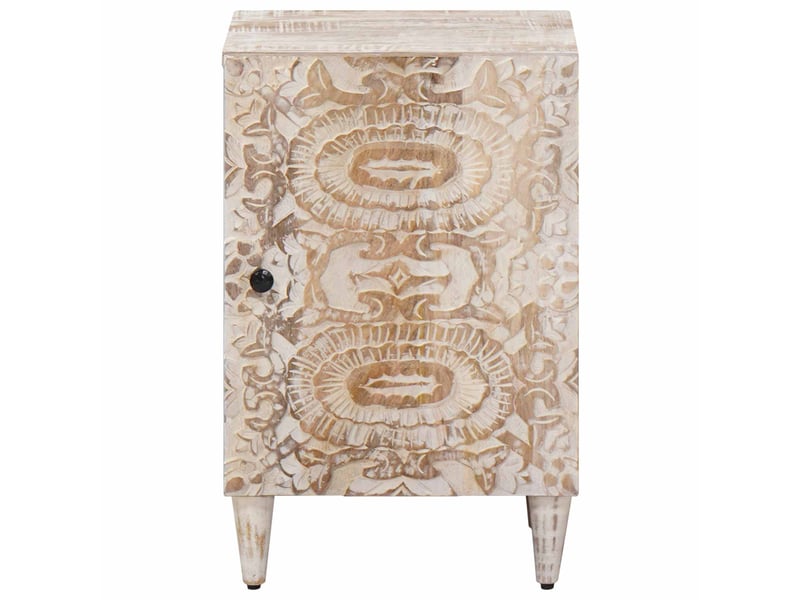 Armoire de salle de bain, cabinet de salle de bain blanc 38 x 33 x 58 cm cf65045 - Conforama C