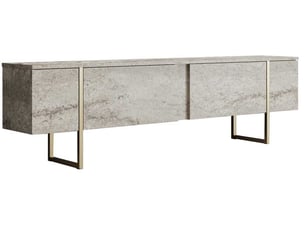 Meuble tv coloris beige 180 cm COTECOSY  618BLY1254