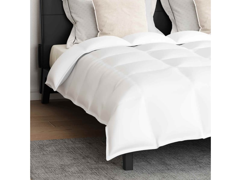  Ensemble de duvet avec oreiller 3 pièces - couette blanc plume de canard  - Conforama D