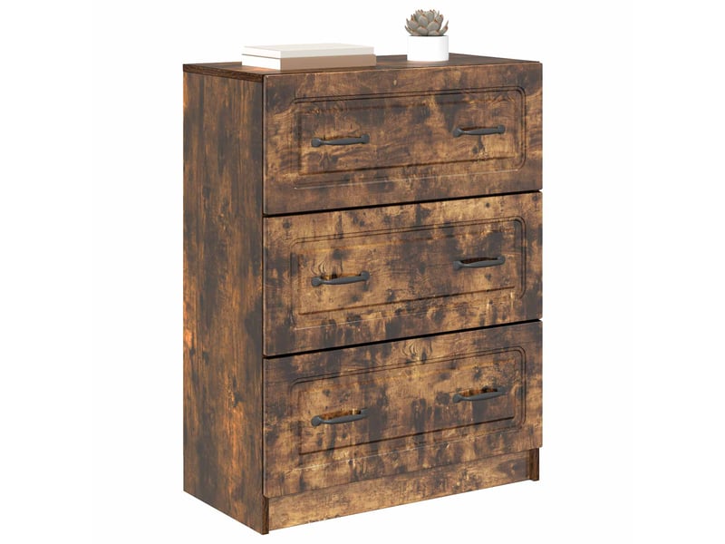  Armoire de rangement bureau, armoire à tiroirs 66 x 34,5 x 87 cm bois d'ingénierie shl4246  - Conforama C