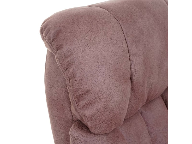 Mca fauteuil relax calgary 2, fauteuil de télévision, tissu, charge max. 150kg - marron antique nature - Conforama D