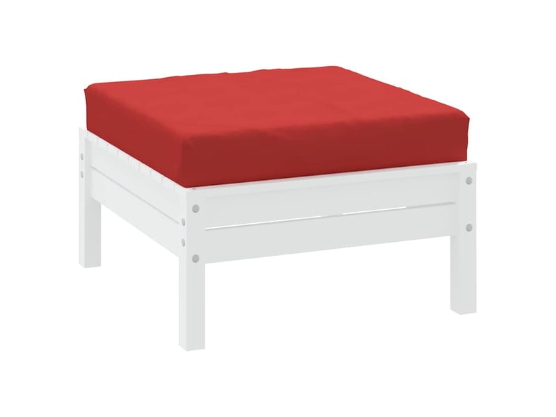  Coussin de palette, coussin de chaise, coussin de canapé rouge tissu oxford cf55459  - Conforama C