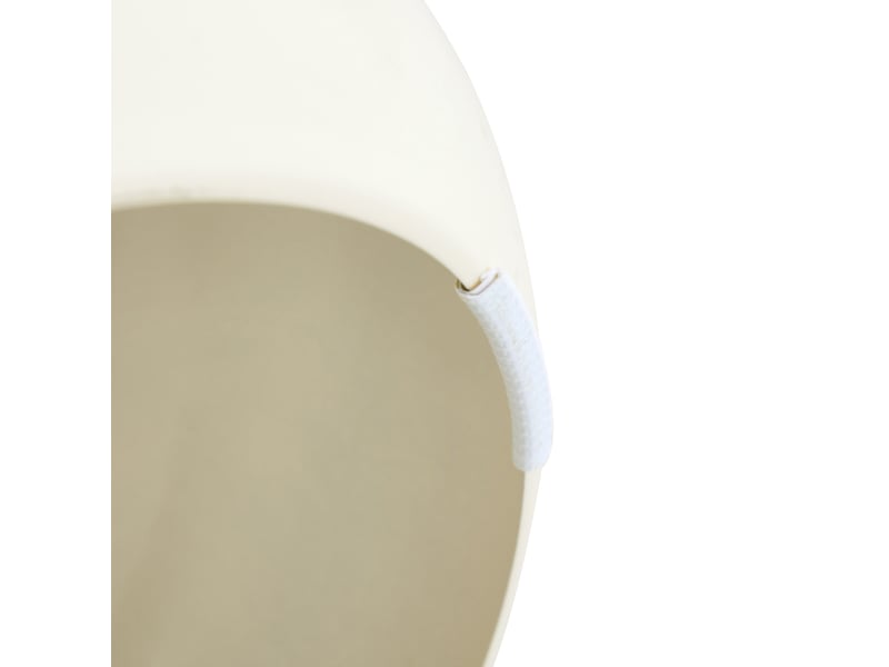 Lot de 2 tables basses gigognes brun et métal beige et design sablier lisse et solide - Conforama E