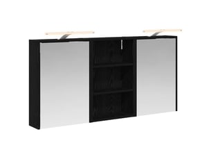 Ensemble de meubles de salle de bain 3 pcs 126x16x62.5 cm shl3466