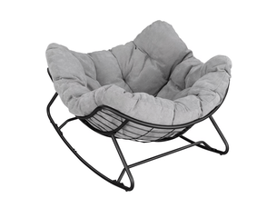 Fauteuil fixe <strong>HAUSS SPOLE</strong> <strong></strong> Tissu gris vendu A l'unité