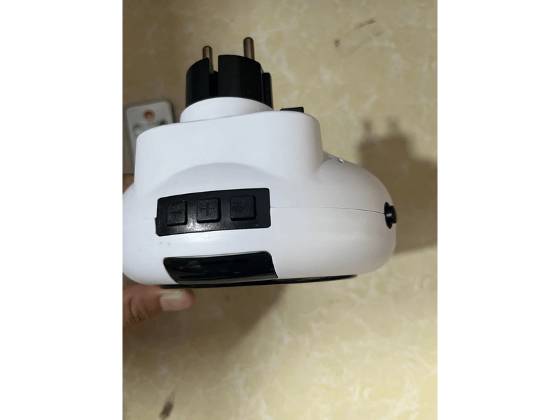  Chauffage céramique avec télécommande 350-400 w, plastique, blanc, multicolore - xlh-zls-005893mf XLH-ZLS-005893MF - Conforama B