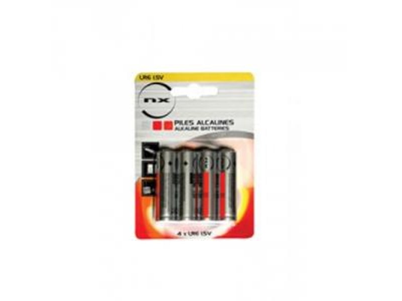  Blister 4 piles alcaline lr06 nx aa PCA9010 - Conforama A