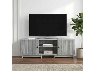 Meuble tv coloris gris 150 cm