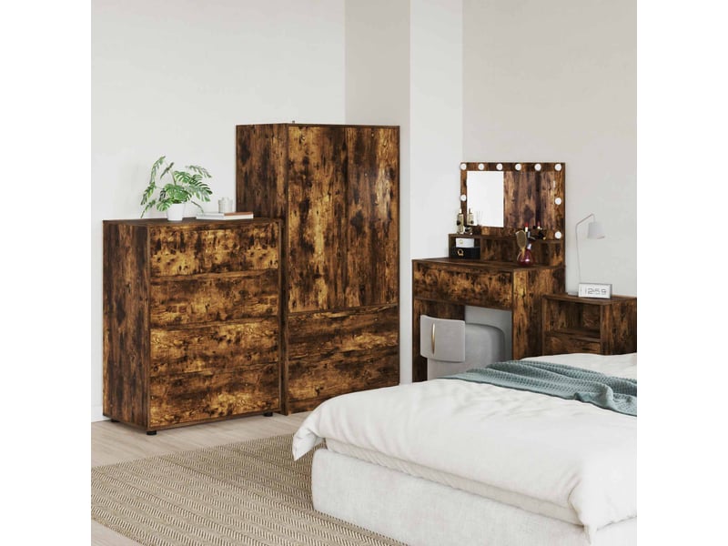  Armoires de rangement salon 80 x 48 x 105 cm bois d'ingénierie shl473  - Conforama B