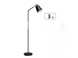 Lampadaire industriel rétro lampe salon e27 lampe sur pied en métal h146cm