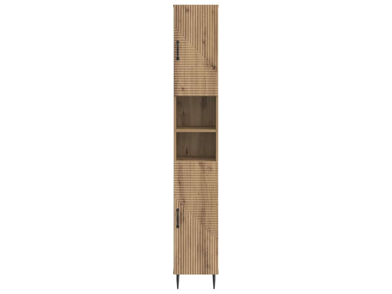  Colonne de salle de bain avec étagère ouverte haarlem shl8983  - Conforama D