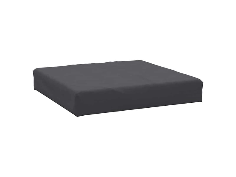  Lot de 3 coussins de palette, coussins de canapé anthracite tissu oxford cf59653  - Conforama E