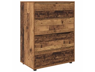 Armoire <strong></strong> <strong></strong> coloris bois clair largeur 80 cm