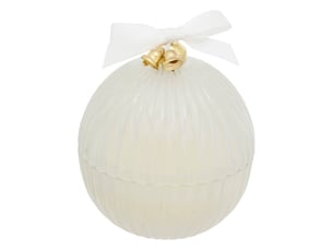Bougie parfumée boule de noël 50g assorti
