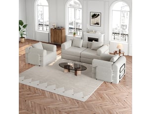 Deplimousse convertible 4 places <strong>HAUSS SPOLE</strong> <strong></strong> beige