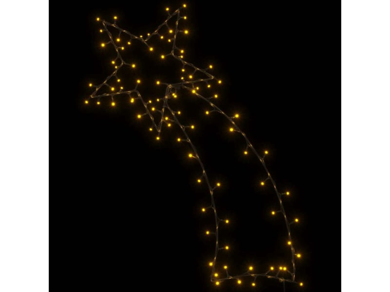  Lumières de noël silhouette d'étoile filante 115 led  - Conforama E