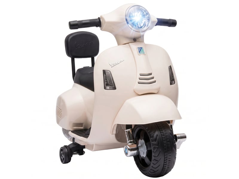  Mini vespa gts 6v pour enfants, moto électrique blanche  - Conforama B