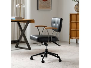 Chaise de bureau <strong>WISHDOR</strong> <strong></strong> avec assise réglable en hauteur