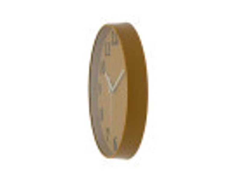  Horloge murale fabrilamp parrot ø 30 cm jaune mouvement continu 234513050 - Conforama D