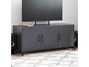 Meuble tv coloris gris 100.5 cm <strong></strong>  <strong></strong>
