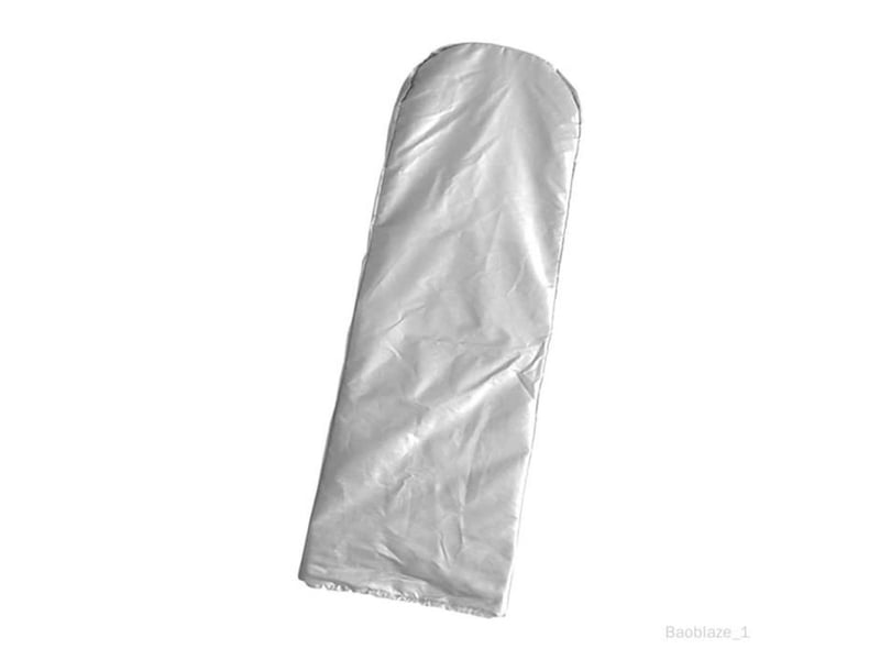  Housse echelle pliante oxford 2100 gris clair avec ouverture elastique et sac de rangement 50x6,5x154 cm  - Conforama A