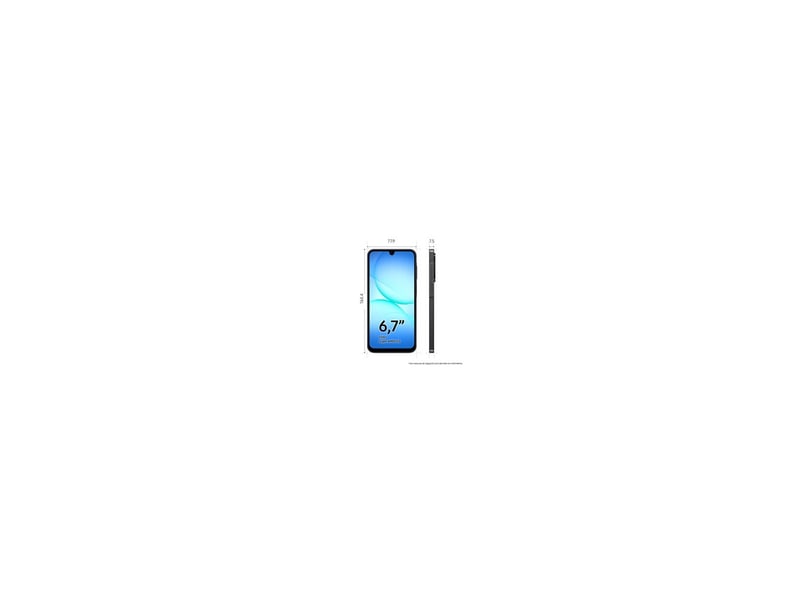  Smartphone 5g galaxy a17 6.7 super amoled 90 hz double nano sim 128 go noir avec photo 50mp ois 8326215 - Conforama A