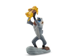 Figurine rafiki et bebe simba